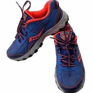 Saucony Womens Escape TR S15236-5 Blue Running Shoes Size 6.5